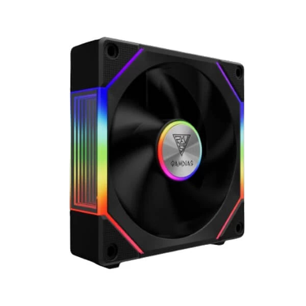 Gamdias Aeolus P2-1203U 120mm ARGB Case Fan – TechCure India