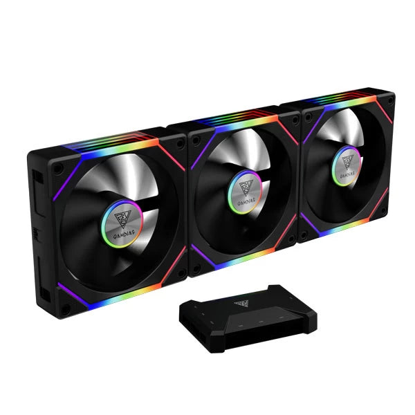 Gamdias Aeolus P2-1203U 120mm ARGB Case Fan – TechCure India