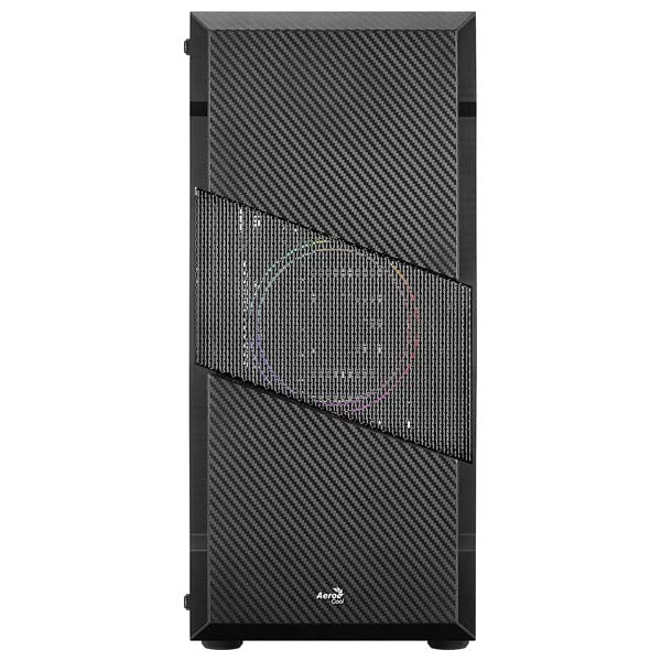 Aerocool Menace Saturn RGB Tower Case, Tempered Glass (Black) – TechCure India