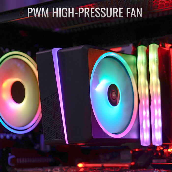 Aerocool Cylon 4F ARGB CPU Air Cooler – TechCure India