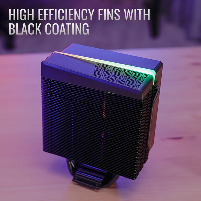 Aerocool Cylon 4F ARGB CPU Air Cooler – TechCure India