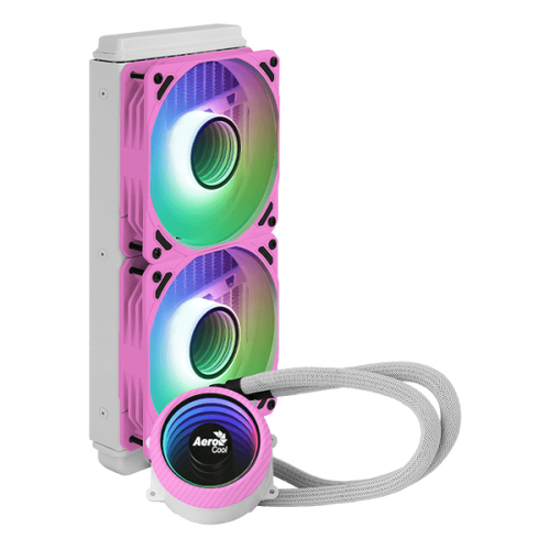 AeroCool Mirage L240 ARGB CPU Liquid Cooler (White) MIRAGE-L240-ARGB-WHITE – TechCure India