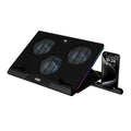 GAMDIAS Aether M1 RGB Laptop Cooling Pad with Mobile Holder ( Black ) – TechCure India