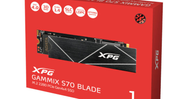 Adata XPG GAMMIX S70 Blade 1TB PCIe Gen4 NVMe M.2 SSD – TechCure India