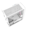 ALSEYE Ai Pro ARGB Mesh ATX Mid Tower Cabinet (White) - 4