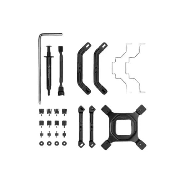 DEEPCOOL AK500 Zero Dark 120mm Single Tower CPU Air Cooler (Black) - 6