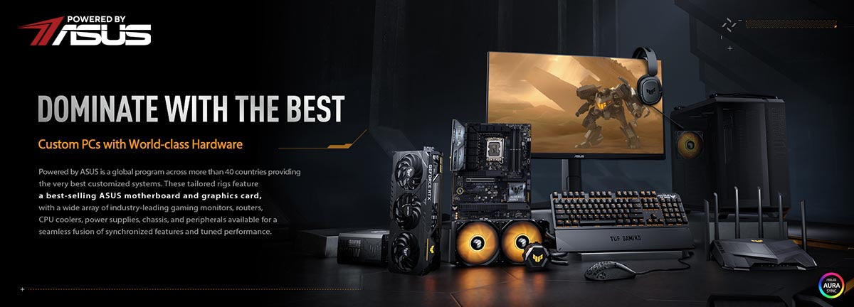 Alpha Intel Gamers Elite Build TUF Edition Powered by ASUS – TechCure India