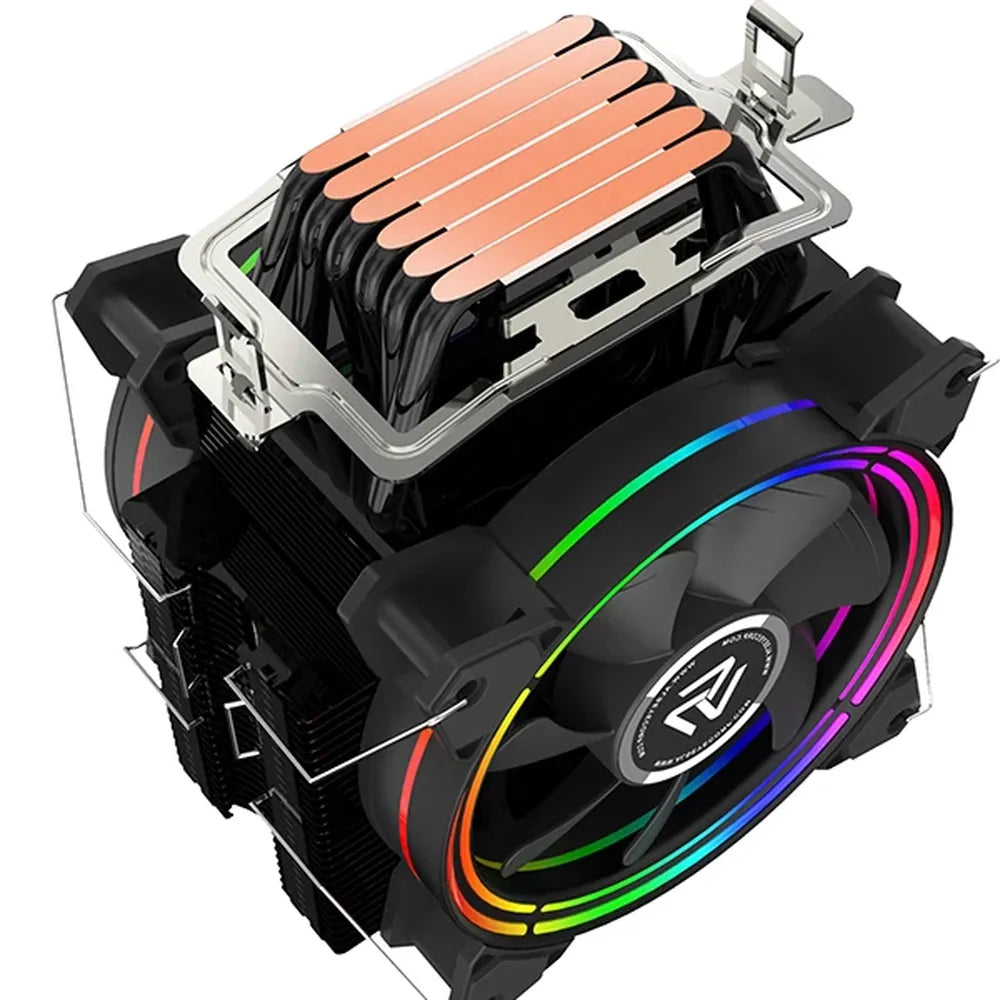 ALSEYE HALO H120D RGB 120mm Single Tower CPU Air Cooler (Black) – photo 4 – TechCure India