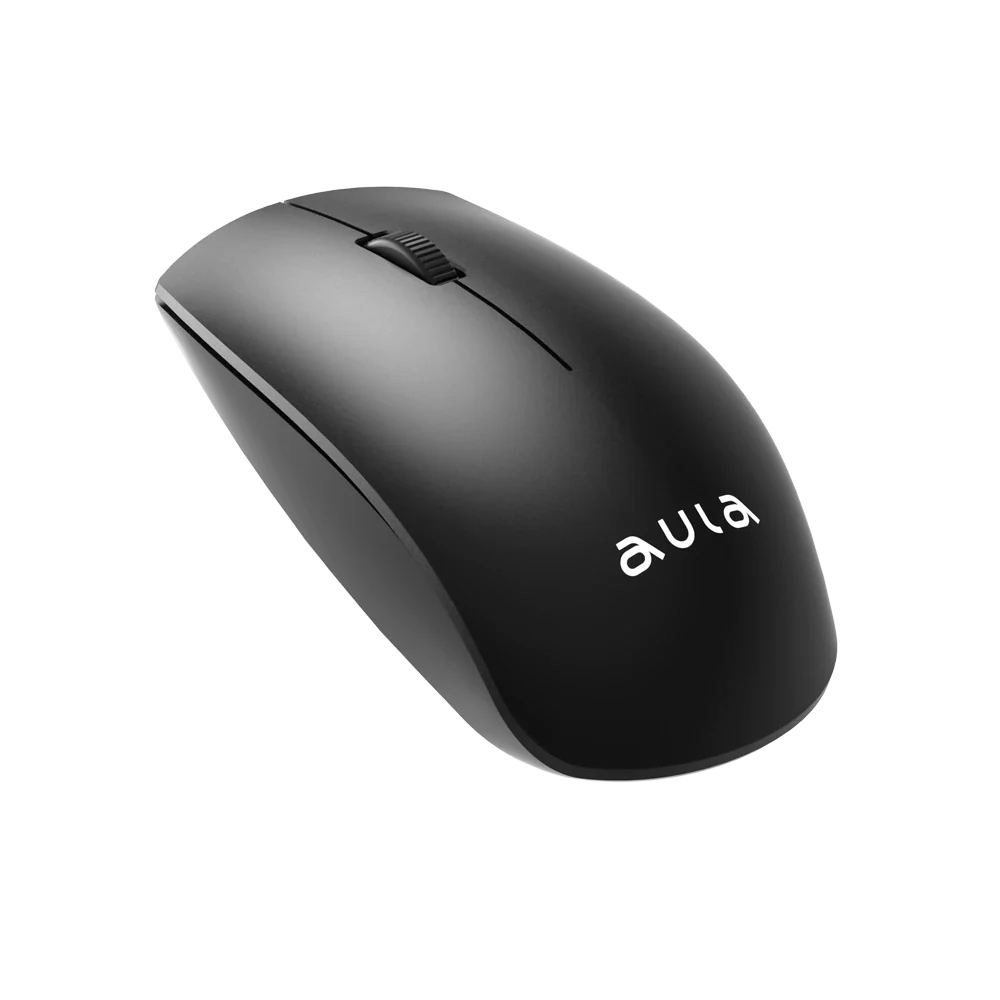 AULA AM201 True wireless Ergonomic Gaming Mouse ( AULA AM201 ) ( 1200DPI / 3 Macro Buttons ) (Black) - 2