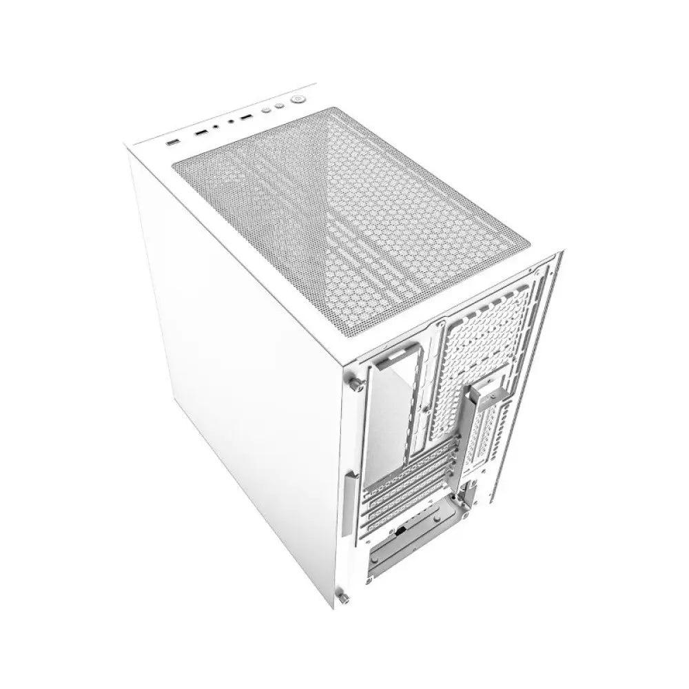 Ant Esports 200 Air Mini Micro Atx Mid Tower Gaming Cabinet White (200 Air Mini – White) – TechCure India
