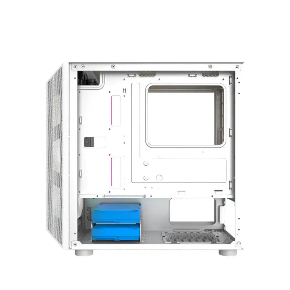 Ant Esports 200 Air Mini Micro Atx Mid Tower Gaming Cabinet White (200 Air Mini – White) – TechCure India