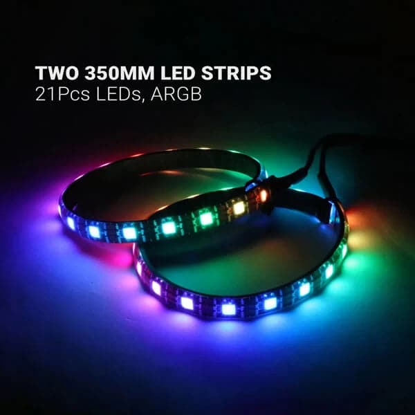 ANT ESPORTS LED Strip 350 ARGB I 2 LED Strips for Cabinet - 2