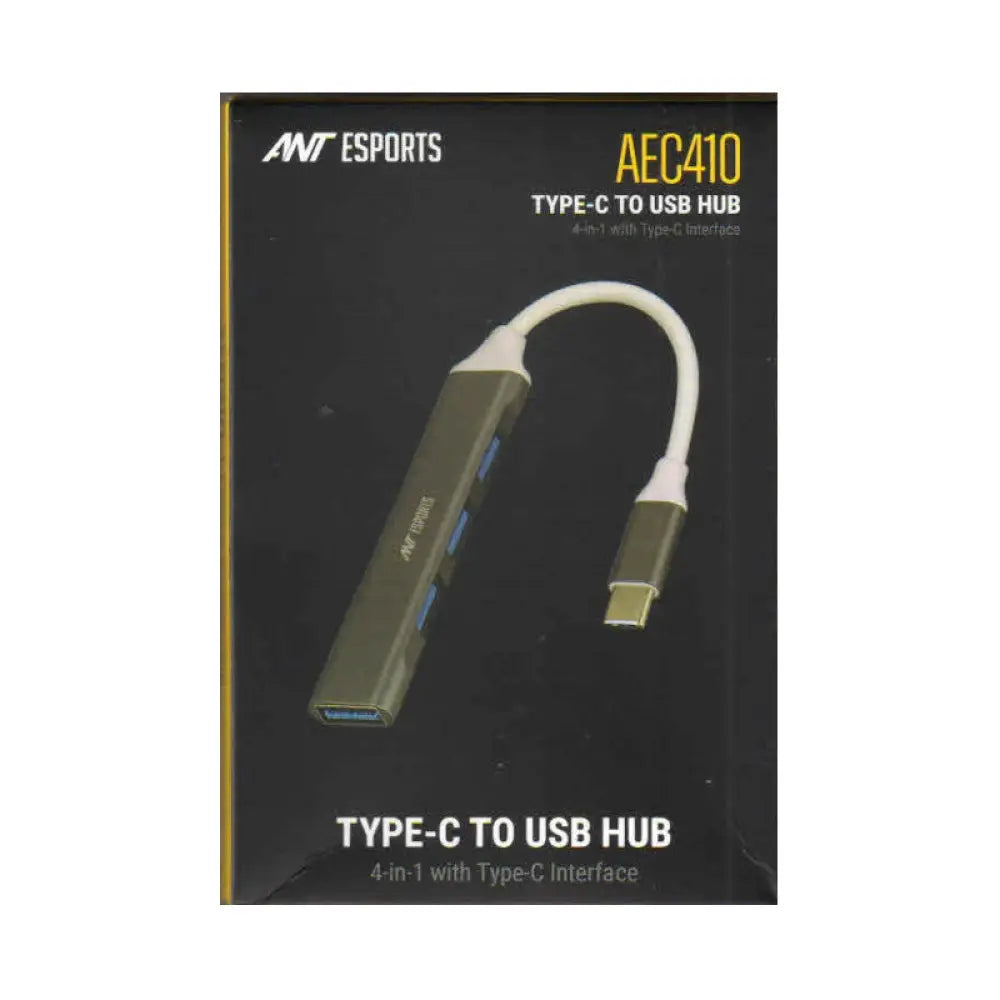 Ant Esports AEC410 Type-C To Usb Hub (AEC410) – TechCure India