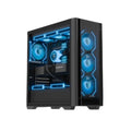 Ant Esports AQUA 360 4F Mid Tower Gaming Cabinet Black – TechCure India