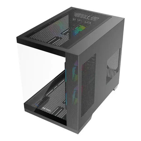 Ant Esports Crystal X4 Argb Atx Mid Tower Cabinet (Grey) (CRYSTAL-X4-ARGB-GREY) – TechCure India