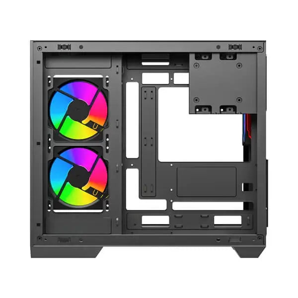 Ant Esports Crystal X4 Argb Atx Mid Tower Cabinet (Grey) (CRYSTAL-X4-ARGB-GREY) – TechCure India