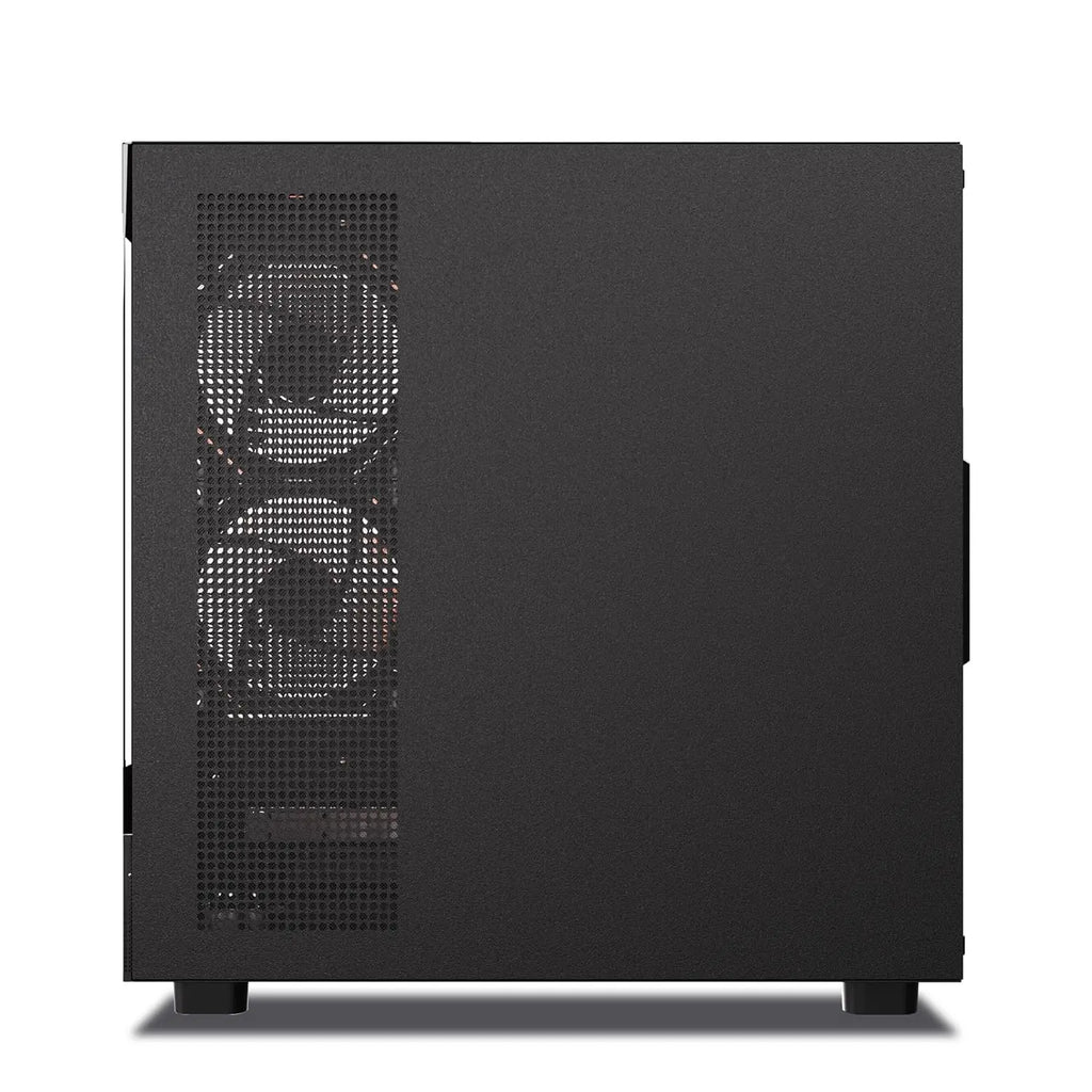 Ant Esports Crystal X6 ATX Mid Tower Cabinet With Type-C Black – TechCure India