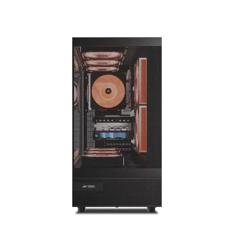 ANT Esports Crystal X6 ATX Mid Tower Gaming Cabinet – TechCure India