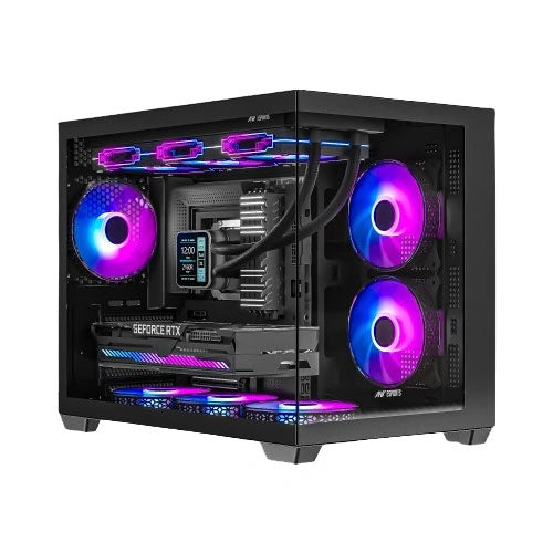 Ant Esports Crystal X6 Mini ARGB M-ATX Mini Tower Case – TechCure India