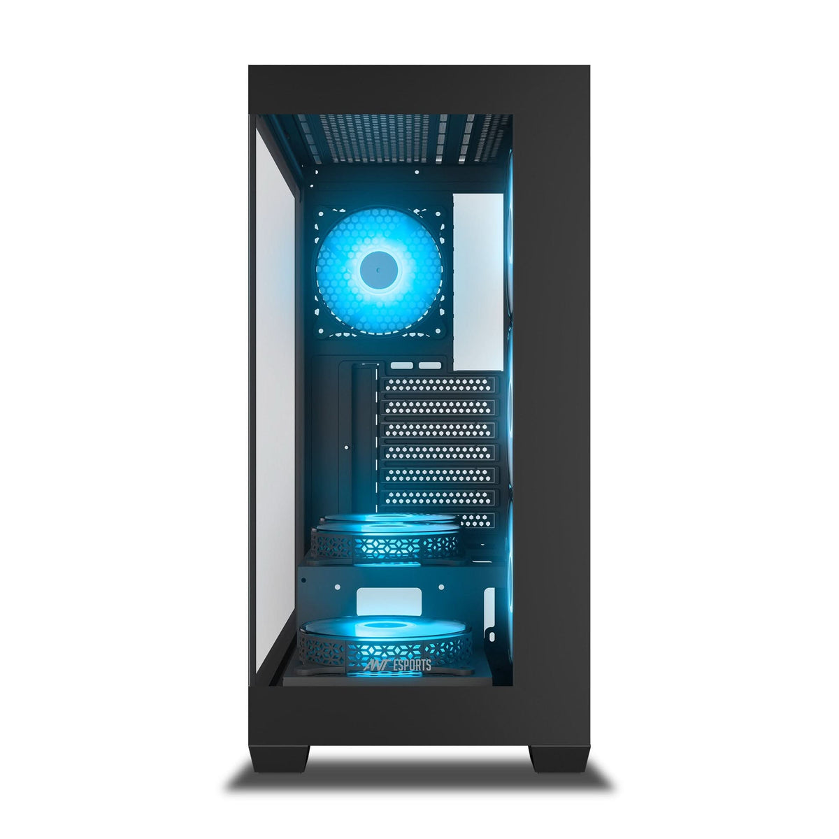 ANT ESPORTS CRYSTAL X7 ATX CABINET BLACK – TechCure India