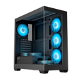 ANT ESPORTS CRYSTAL X7 ATX CABINET BLACK – TechCure India