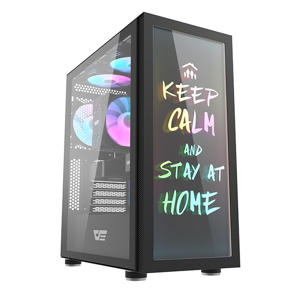 Ant Esports DK210 Graffiti Mid Tower PC Cabinet (Case) – TechCure India