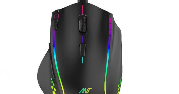 Ant Esports GM600 RGB Wired Gaming Mouse (7200 DPI, Optical Sensor) – TechCure India