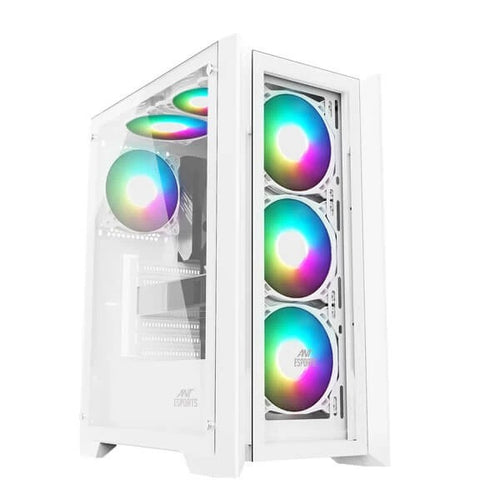 Ant Esports ICE-170TG (ATX) Mid Tower Cabinet (White) – TechCure India