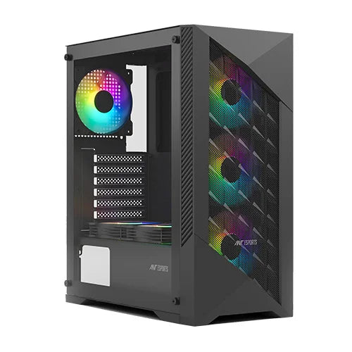 ANT Esports ICE 270M 6F ARGB ATX Mid Tower Case – TechCure India