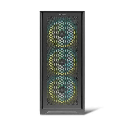 ANT ESPORTS ICE-4000 RGB Mesh ATX Mid Tower Cabinet (Black) – photo 2 – TechCure India