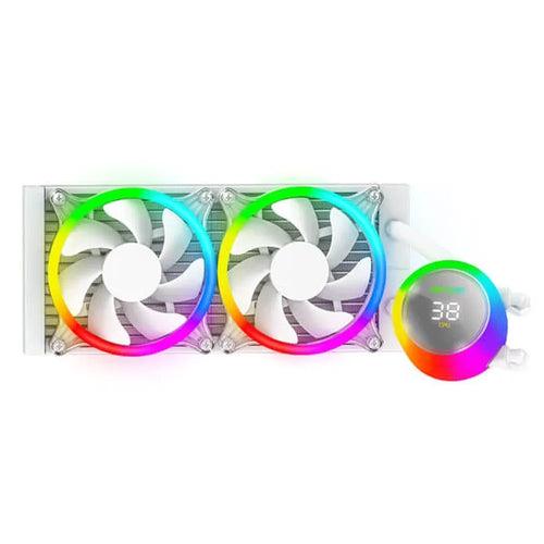 ANT ESPORTS ICE Chroma 240 ARGB 240mm CPU Liquid Cooler ( White ) – TechCure India