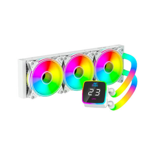 Ant Esports ICE-Glow 360 ARGB CPU Liquid Cooler (White) – TechCure India