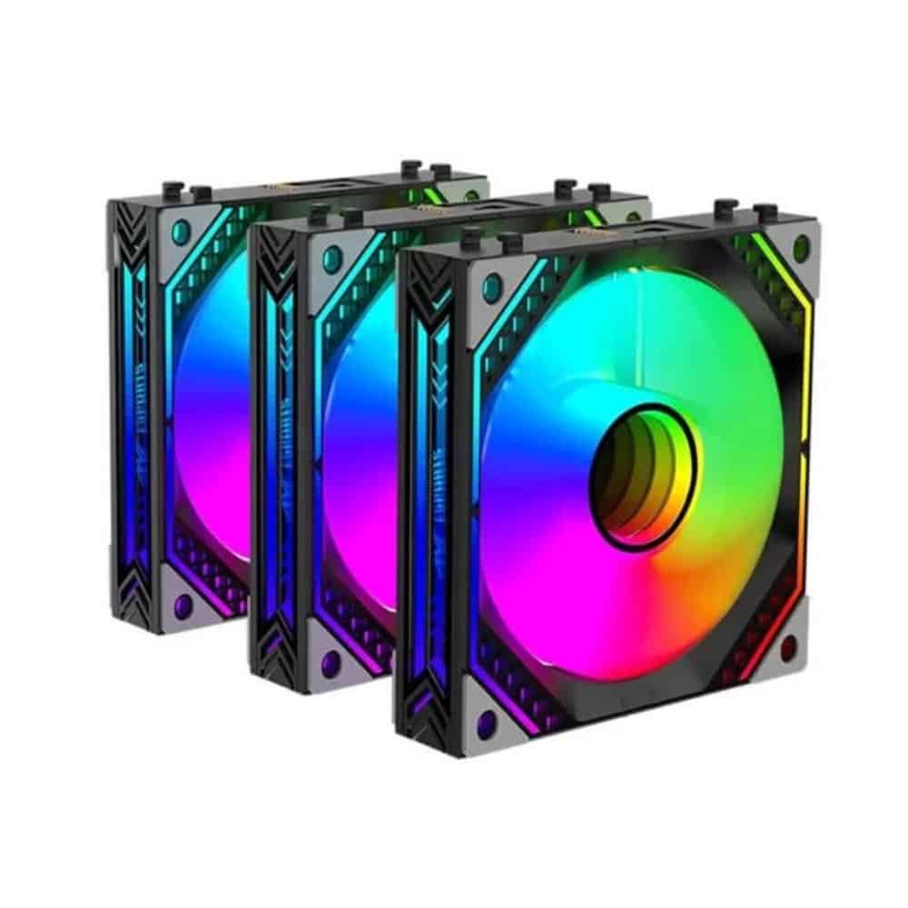 Ant Esports Infinity Flow ARGB Case Fan (Triple Pack) – TechCure India
