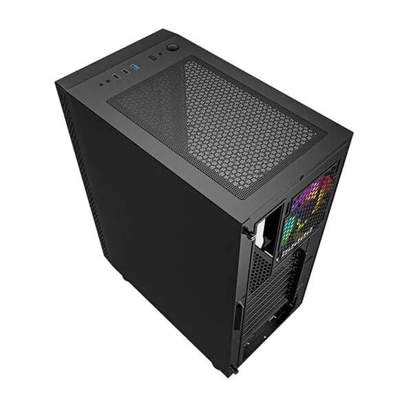 ANT ESPORTS Infinity X ATX Mid Tower Cabinet (Black) – photo 6 – TechCure India