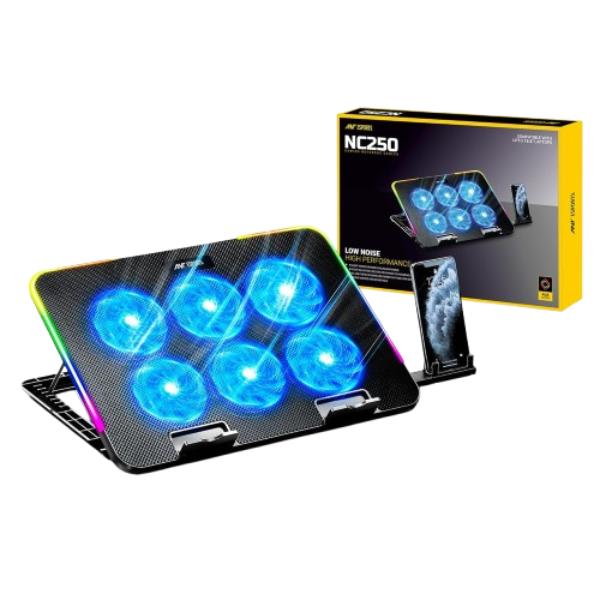 Ant Esports NC250 RGB Laptop Cooling Pad Black – TechCure India