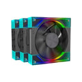 Ant Esports Quartzflow Black 3x120mm ARGB Case Fan Kit – TechCure India