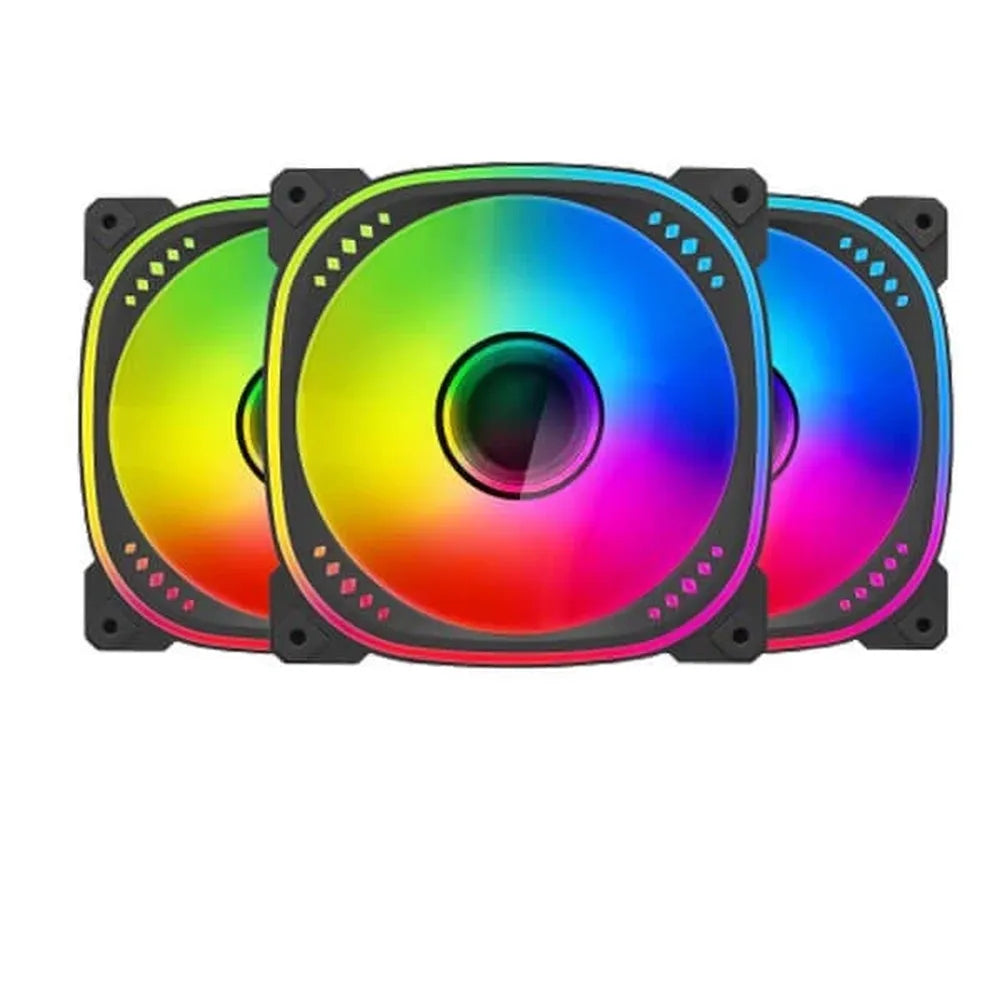 ANT ESPORTS Spectraflow ARGB Black Cabinet Fan (Triple Pack) – TechCure India