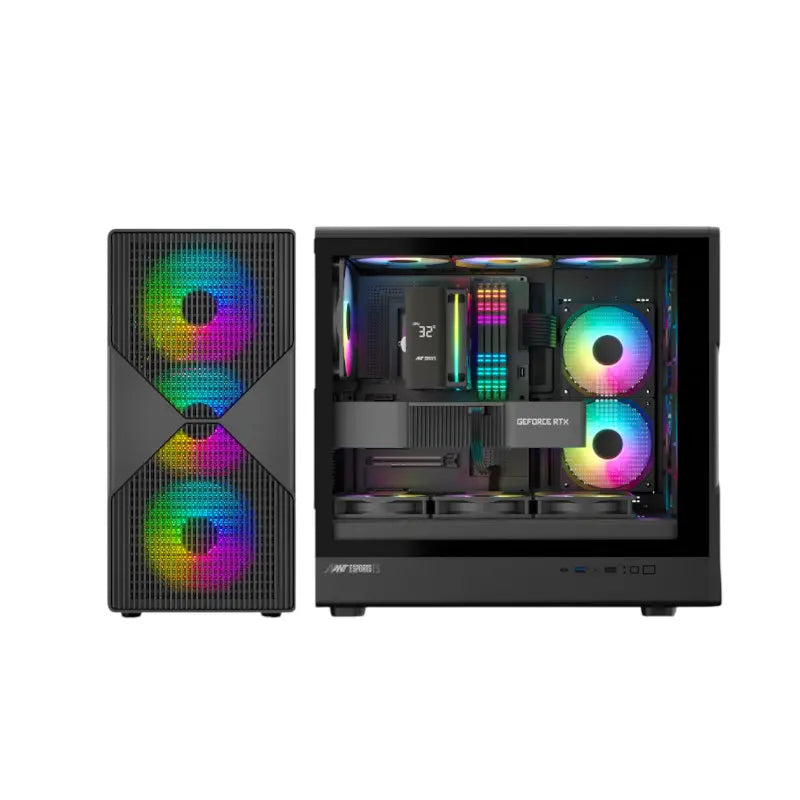 Ant Esports Titan FE ARGB Mid-Tower Gaming Cabinet – TechCure India