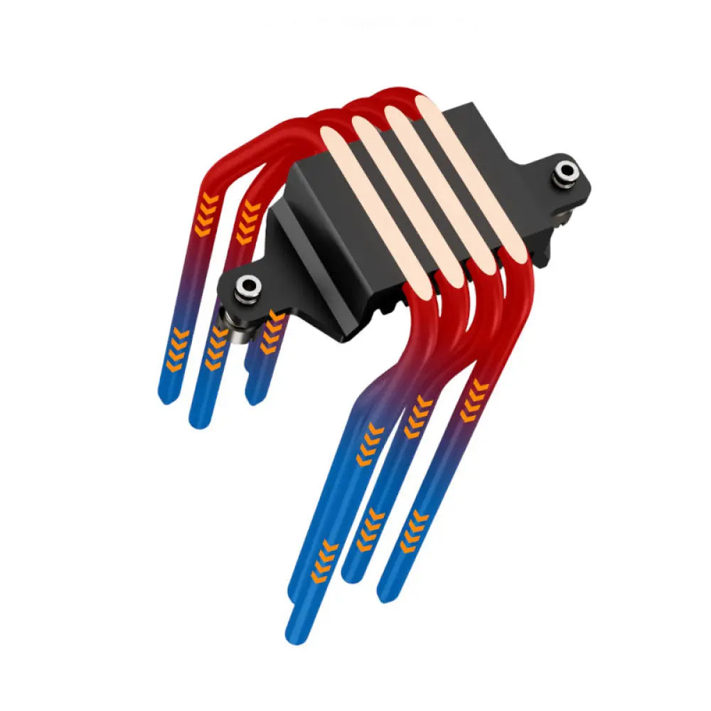 Ant Esports V4 Digital ARGB Air CPU Cooler Black (V4-DIGITAL) – TechCure India
