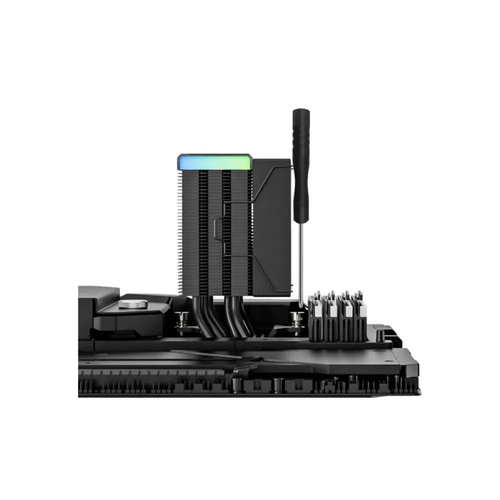 Ant Esports V4 Digital ARGB Air CPU Cooler Black (V4-DIGITAL) – TechCure India