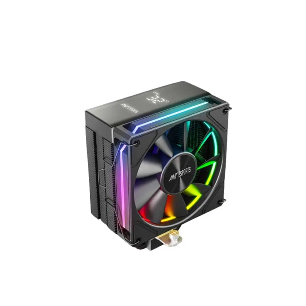 Ant Esports V6 Digital ARGB CPU Air Cooler Black (AESP0379) – TechCure India
