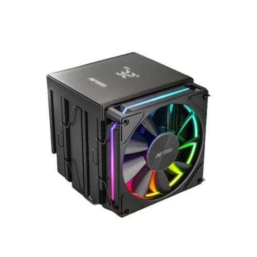 Ant Esports V8 Digital ARGB 120mm Dual Tower CPU Air Cooler – TechCure India