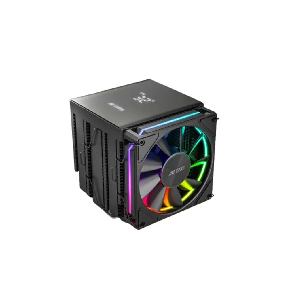 Ant Esports V8 Digital ARGB CPU Air Cooler Black (AESP0378) – TechCure India