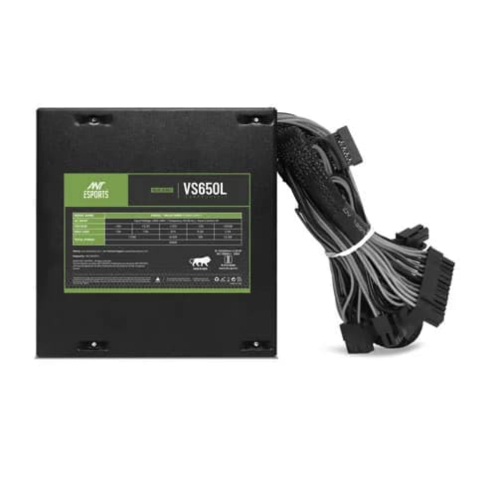ANT ESPORTS VS650L Non-Modular Power Supply ( 650W ) – photo 3 – TechCure India