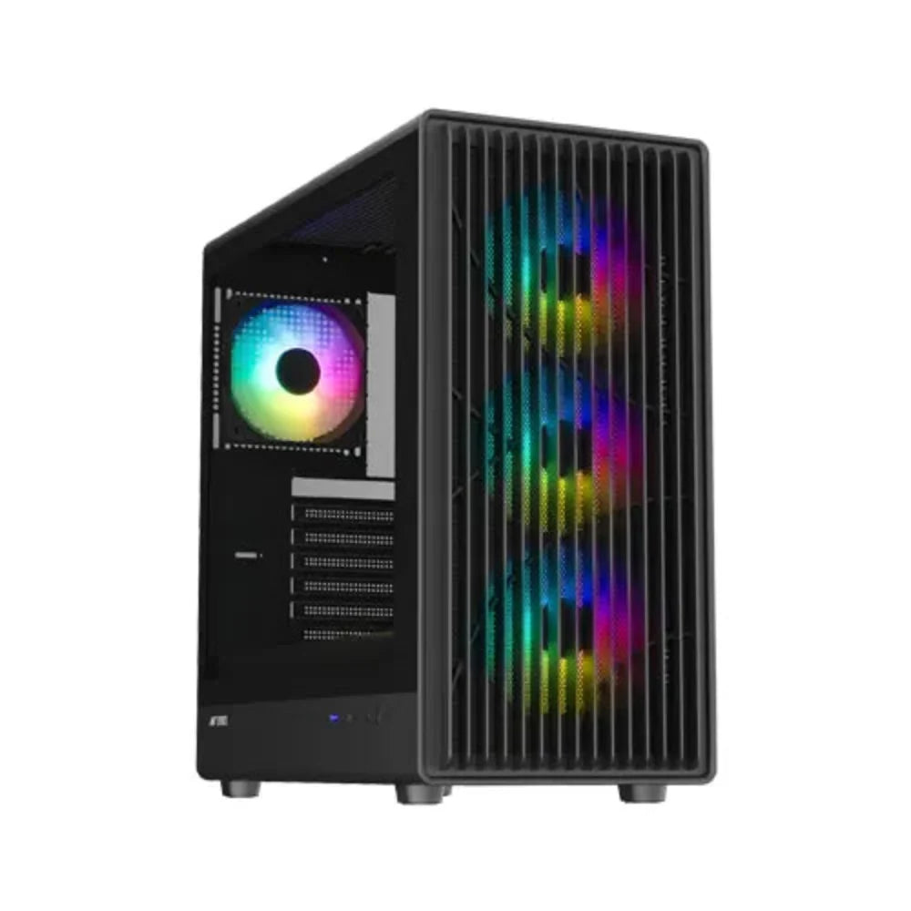 ANT ESPORTS Zen Air ARGB ATX Mid Tower Cabinet ( Black ) – TechCure India