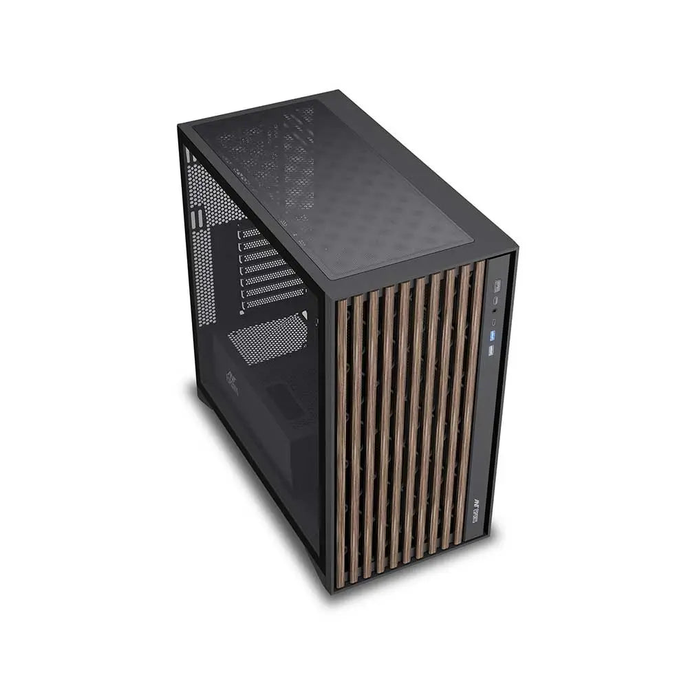 Ant Esports Zen Wood C3 Mid-Tower ATX Gaming Cabinet Black (AESP0318) – TechCure India