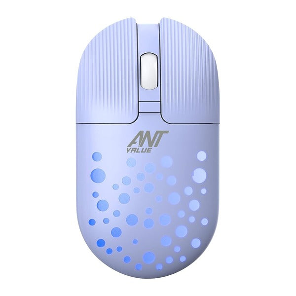 Ant Value FKAPU05 1600 DPI Wireless Mouse (Light Purple) – TechCure India