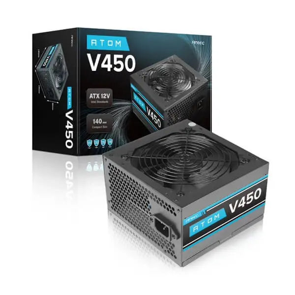Antec Atom V450 V2 450 Watt Power Supply (ATOM-V450-V2) – TechCure India