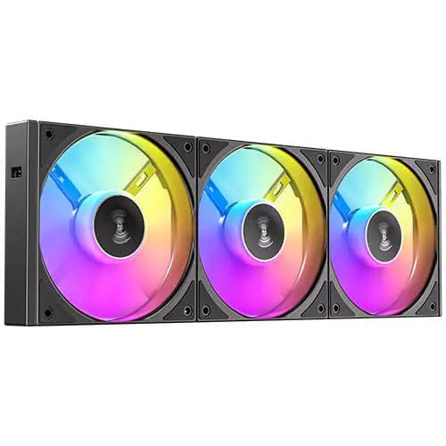 Antec Connect 120 Reverse ARGB Cabinet Fan 3 In 1 Pack (CONNECT120R-BK) – TechCure India