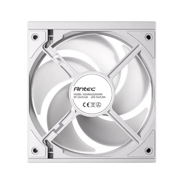 Antec Connect 120 Reverse ARGB White 120mm PWM Cabinet Fan (Triple Pack) (C120R-ARGB-WHITE-3PK) – TechCure India